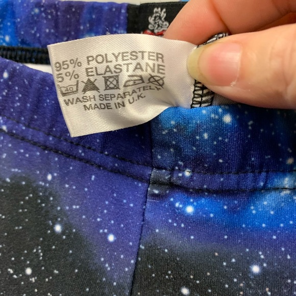 NWOT Leggings 3X Night Sky Pattern Super Stretchy And Comfy! - Picture 2 of 5